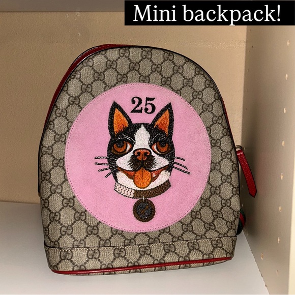 Gucci Handbags - Gucci Bosco Mini Backpack